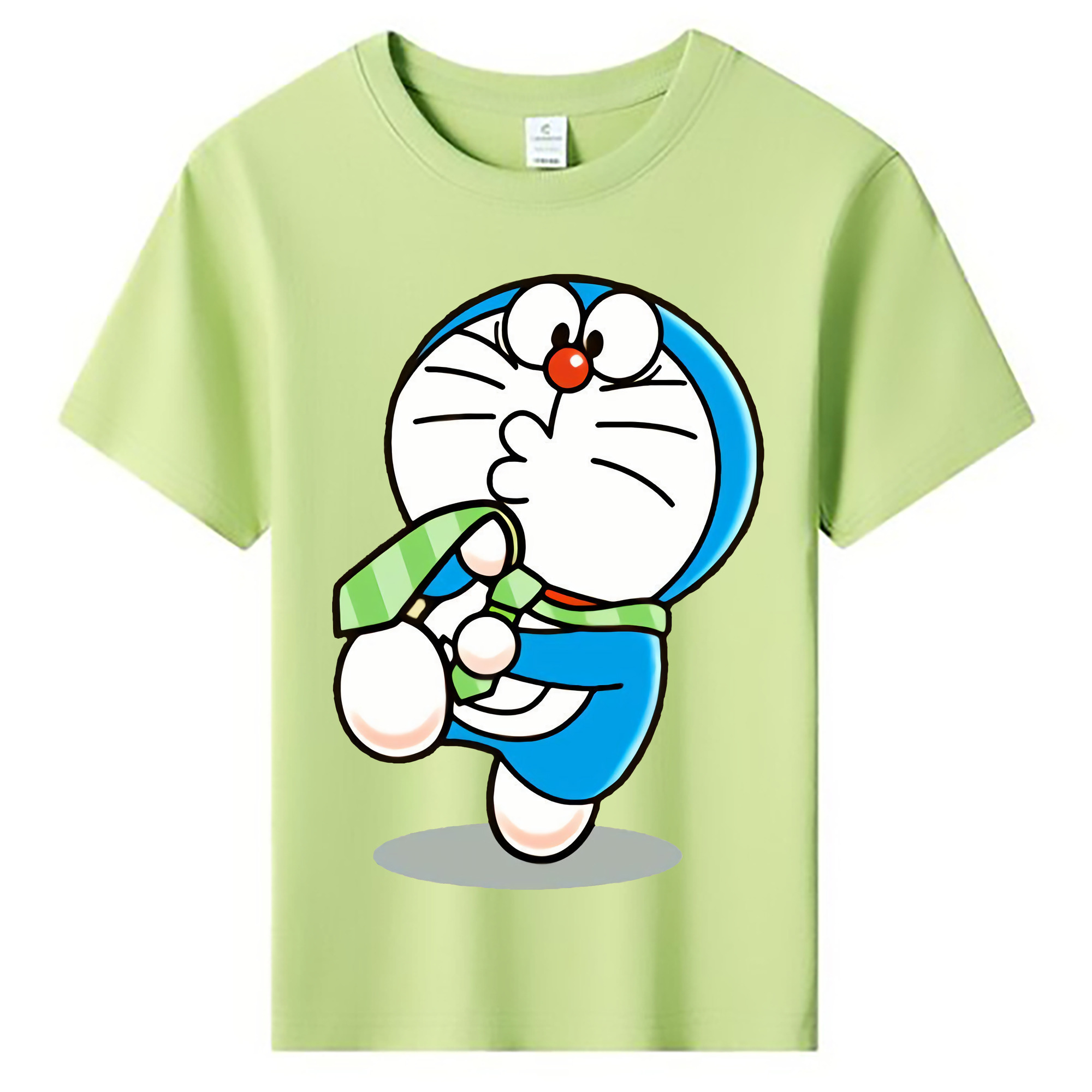 （画像用） ドラえもん Doraemon 綿100％キッズTシャツ（フロントプリント）